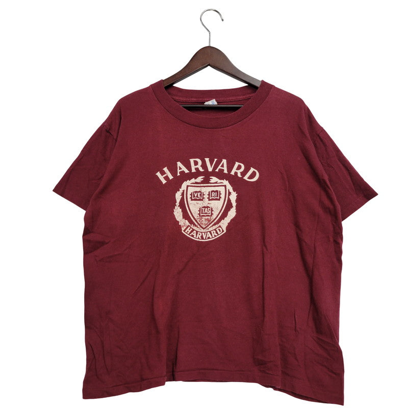 【中古品】【メンズ】 Champion チャンピオン USA製 トリコタグ後期 80S HARVARD SS TEE ハーバード ショートスリーブT トップス 半袖 146-250824-ma-07-izu サイズ：XL カラー：BORDEAUX 万代Net店
