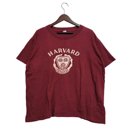 【中古品】【メンズ】 Champion チャンピオン USA製 トリコタグ後期 80S HARVARD SS TEE ハーバード ショートスリーブT トップス 半袖 146-250824-ma-07-izu サイズ：XL カラー：BORDEAUX 万代Net店