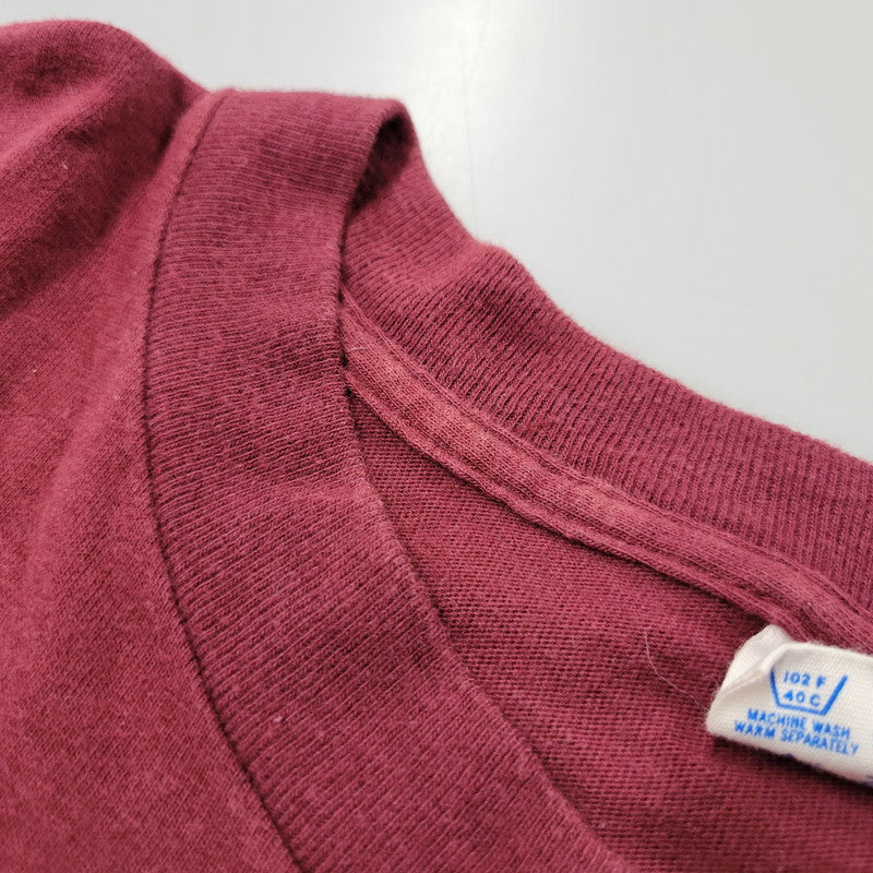 【中古品】【メンズ】 Champion チャンピオン USA製 トリコタグ後期 80S HARVARD SS TEE ハーバード ショートスリーブT トップス 半袖 146-250824-ma-07-izu サイズ：XL カラー：BORDEAUX 万代Net店