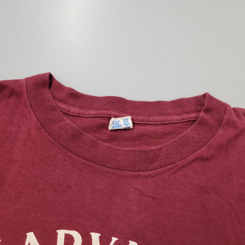 【中古品】【メンズ】 Champion チャンピオン USA製 トリコタグ後期 80S HARVARD SS TEE ハーバード ショートスリーブT トップス 半袖 146-250824-ma-07-izu サイズ：XL カラー：BORDEAUX 万代Net店