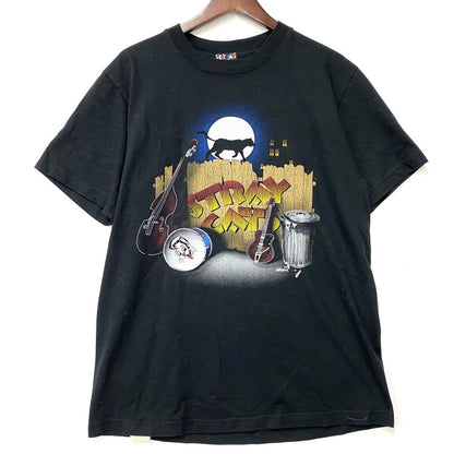 【中古品】【メンズ】 STYLE EYES スタイルアイズ STRAY CATS SS TEE ストレイキャッツ ショートスリーブT トップス 半袖 145-250830-ma-20-izu サイズ：L カラー：ブラック 万代Net店