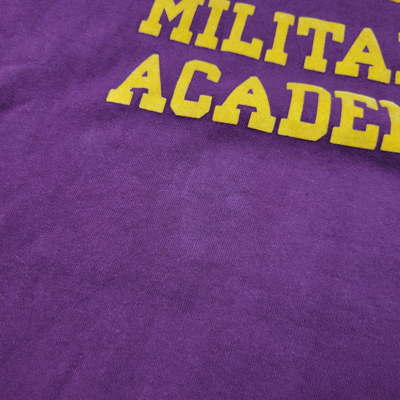 【中古品】【メンズ】 WAREHOUSE ウエアハウス LOT.494 直営店限定 23AW MISSOURI MILITARY ACADEMY 両V SWEATSHIRT ミズーリミリタリーアカデミー スウェットシャツ トップス 長袖 145-250824-ma-10-izu サイズ：44 カラー：ボルドー×イエロー 万代Net店