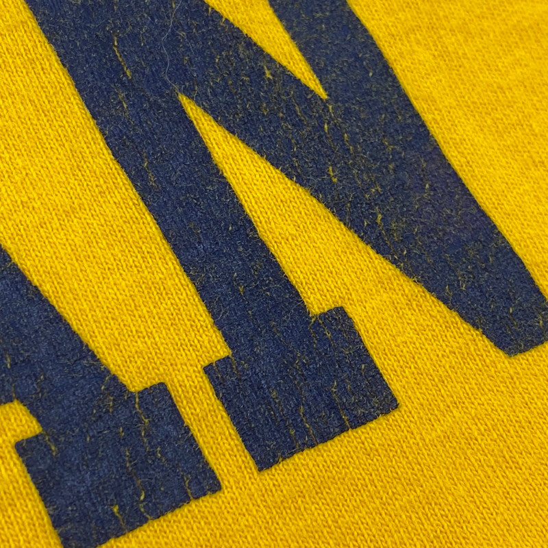 【中古品】【メンズ】 Champion チャンピオン USA製 90S MICHIGAN SS TEE 90年代 ミシガン ショートスリーブT トップス 半袖 146-250830-ma-17-izu サイズ：L カラー：イエロー 万代Net店