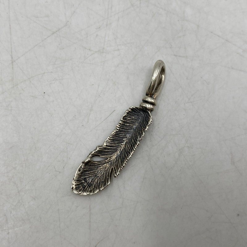 【中古品】【メンズ/レディース】 SAAD サード 925 FEATHER PENDANT TOP フェザー ペンダント トップ アクセサリー 191-250828-as-16-izu カラー：シルバー 万代Net店