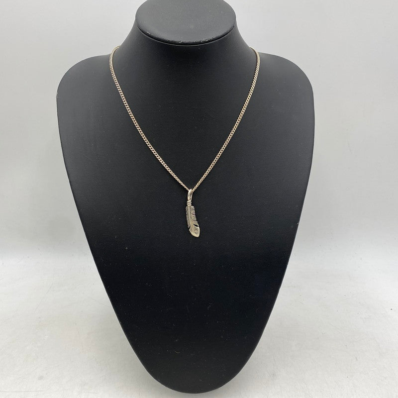 【中古品】【メンズ/レディース】 SAAD サード 925 FEATHER PENDANT TOP フェザー ペンダント トップ アクセサリー 191-250828-as-16-izu カラー：シルバー 万代Net店