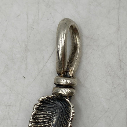 【中古品】【メンズ/レディース】 SAAD サード 925 FEATHER PENDANT TOP フェザー ペンダント トップ アクセサリー 191-250828-as-16-izu カラー：シルバー 万代Net店