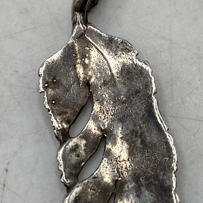 【中古品】【メンズ/レディース】 WING HANDS ウィング ハンズ FEATHER PENDANT TOP フェザー ペンダントトップ アクセサリー 191-250828-as-21-izu カラー：シルバー 万代Net店