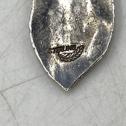 【中古品】【メンズ/レディース】 USED STERLING FEATHER PENDANT TOP フェザー ペンダントトップ アクセサリー 191-250828-as-19-izu カラー：シルバー 万代Net店