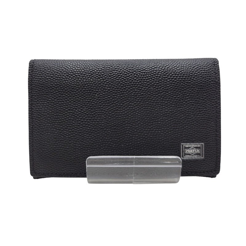 【中古品】【メンズ/レディース】 PORTER ポーター ABLE CARD CASE エイブル カードケース 200-250901-as-10-izu カラー：ブラック 万代Net店