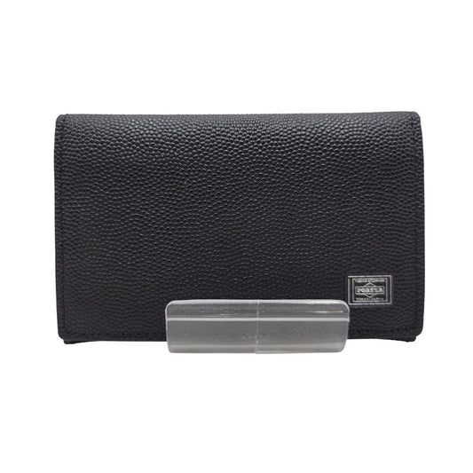【中古品】【メンズ/レディース】 PORTER ポーター ABLE CARD CASE エイブル カードケース 200-250901-as-10-izu カラー：ブラック 万代Net店