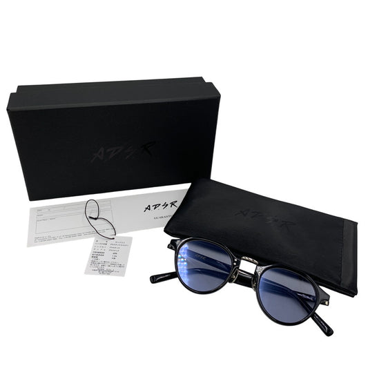 【中古品】【メンズ/レディース】 A.D.S.R. エーディーエスアール SATCHMO 01 SUNGLASSES サッチモ01 サングラス 203-250828-as-04-izu カラー：ブラック 万代Net店