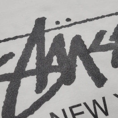 【中古品】【メンズ】 STUSSY ステューシー WORLD TOUR SS TEE ワールドツアー 半袖 T-シャツ トップス 142-250831-rk-09-izu サイズ：M カラー：ホワイト 万代Net店