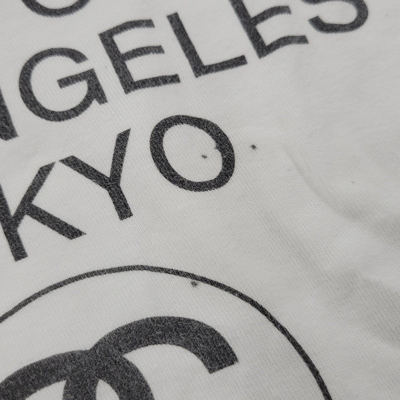 【中古品】【メンズ】 STUSSY ステューシー WORLD TOUR SS TEE ワールドツアー 半袖 T-シャツ トップス 142-250831-rk-09-izu サイズ：M カラー：ホワイト 万代Net店