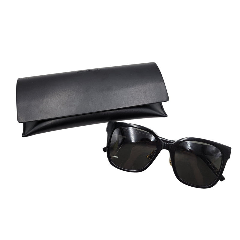 【中古品】【メンズ/レディース】 SAINT LAURENT サンローラン SL M105 F SL SUNGLASSES サングラス 眼鏡 アイウェア 183-250824-ma-23-izu サイズ：55□20-150 カラー：ブラック 万代Net店