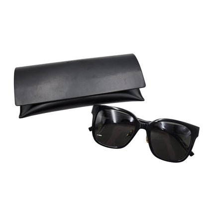 【中古品】【メンズ/レディース】 SAINT LAURENT サンローラン SL M105 F SL SUNGLASSES サングラス 眼鏡 アイウェア 183-250824-ma-23-izu サイズ：55□20-150 カラー：ブラック 万代Net店