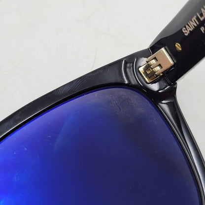 【中古品】【メンズ/レディース】 SAINT LAURENT サンローラン SL M105 F SL SUNGLASSES サングラス 眼鏡 アイウェア 183-250824-ma-23-izu サイズ：55□20-150 カラー：ブラック 万代Net店