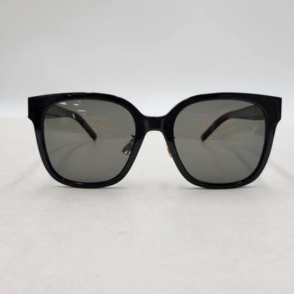 【中古品】【メンズ/レディース】 SAINT LAURENT サンローラン SL M105 F SL SUNGLASSES サングラス 眼鏡 アイウェア 183-250824-ma-23-izu サイズ：55□20-150 カラー：ブラック 万代Net店