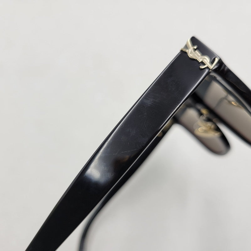 【中古品】【メンズ/レディース】 SAINT LAURENT サンローラン SL M105 F SL SUNGLASSES サングラス 眼鏡 アイウェア 183-250824-ma-23-izu サイズ：55□20-150 カラー：ブラック 万代Net店