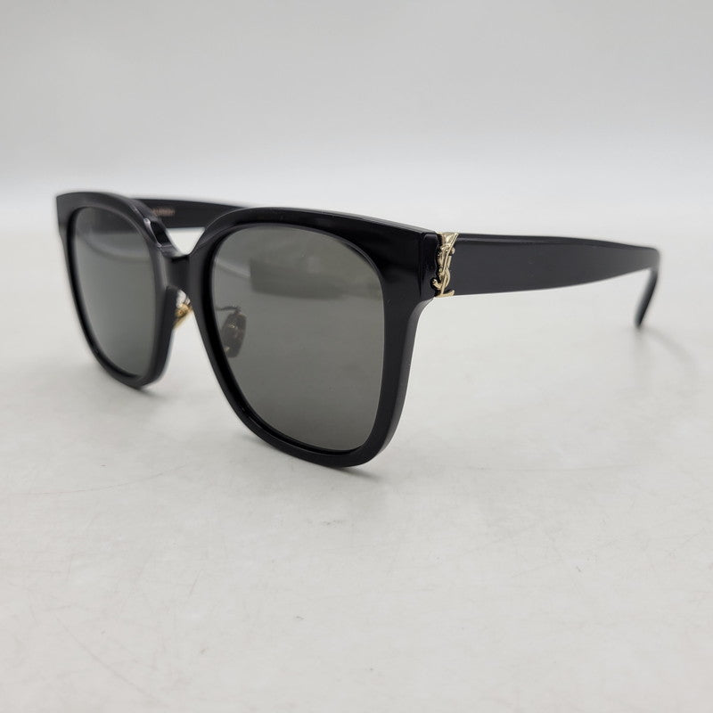 【中古品】【メンズ/レディース】 SAINT LAURENT サンローラン SL M105 F SL SUNGLASSES サングラス 眼鏡 アイウェア 183-250824-ma-23-izu サイズ：55□20-150 カラー：ブラック 万代Net店