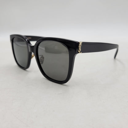 【中古品】【メンズ/レディース】 SAINT LAURENT サンローラン SL M105 F SL SUNGLASSES サングラス 眼鏡 アイウェア 183-250824-ma-23-izu サイズ：55□20-150 カラー：ブラック 万代Net店