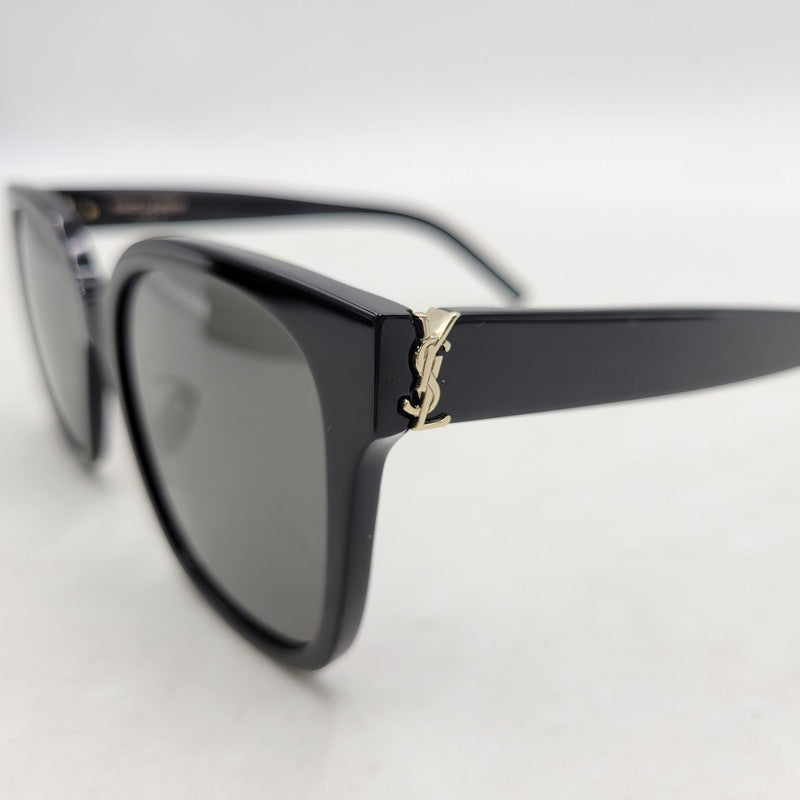 【中古品】【メンズ/レディース】 SAINT LAURENT サンローラン SL M105 F SL SUNGLASSES サングラス 眼鏡 アイウェア 183-250824-ma-23-izu サイズ：55□20-150 カラー：ブラック 万代Net店