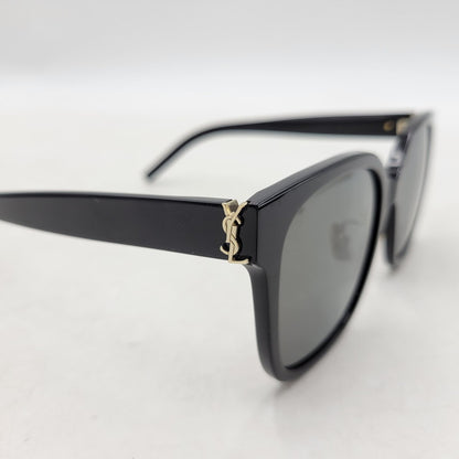 【中古品】【メンズ/レディース】 SAINT LAURENT サンローラン SL M105 F SL SUNGLASSES サングラス 眼鏡 アイウェア 183-250824-ma-23-izu サイズ：55□20-150 カラー：ブラック 万代Net店