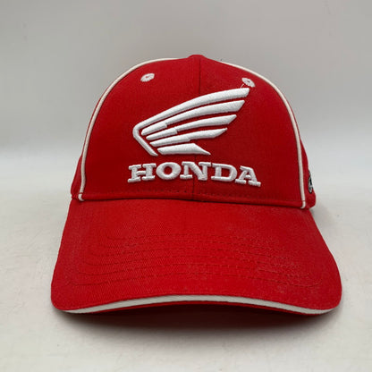 【中古品】【メンズ】 HONDA ホンダ RACING CAP レーシングキャップ 帽子 服飾雑貨 185-250829-ma-11-izu サイズ：F カラー：RED 万代Net店