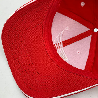 【中古品】【メンズ】 HONDA ホンダ RACING CAP レーシングキャップ 帽子 服飾雑貨 185-250829-ma-11-izu サイズ：F カラー：RED 万代Net店