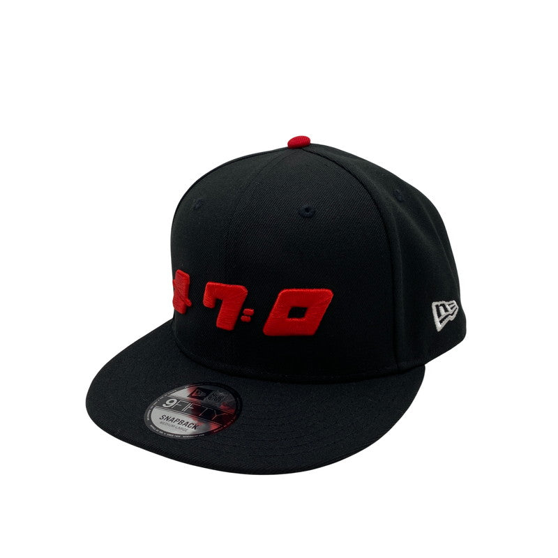 【中古品】【メンズ】 NEWERA×KAWASAKI ニューエラ×カワサキ メグロ SNAP BACK CAP スナップバックキャップ 帽子 服飾雑貨 185-250825-ma-09-izu サイズ：M/L カラー：ブラック 万代Net店