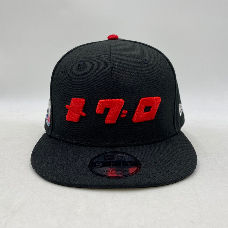 【中古品】【メンズ】 NEWERA×KAWASAKI ニューエラ×カワサキ メグロ SNAP BACK CAP スナップバックキャップ 帽子 服飾雑貨 185-250825-ma-09-izu サイズ：M/L カラー：ブラック 万代Net店