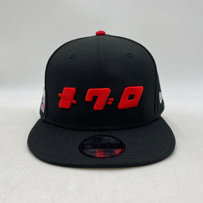 【中古品】【メンズ】 NEWERA×KAWASAKI ニューエラ×カワサキ メグロ SNAP BACK CAP スナップバックキャップ 帽子 服飾雑貨 185-250825-ma-09-izu サイズ：M/L カラー：ブラック 万代Net店