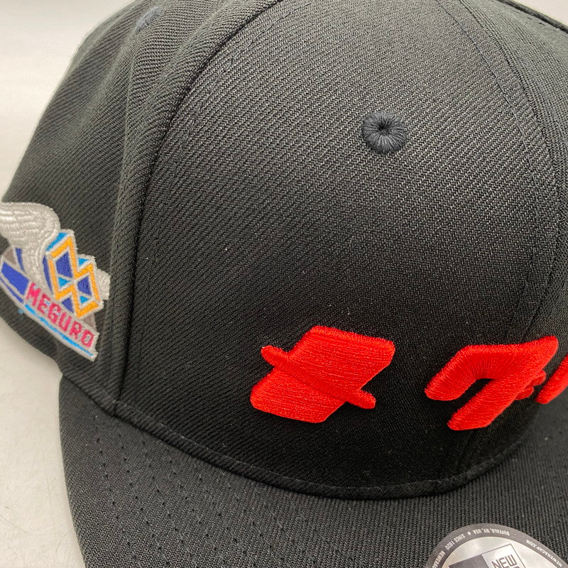 【中古品】【メンズ】 NEWERA×KAWASAKI ニューエラ×カワサキ メグロ SNAP BACK CAP スナップバックキャップ 帽子 服飾雑貨 185-250825-ma-09-izu サイズ：M/L カラー：ブラック 万代Net店