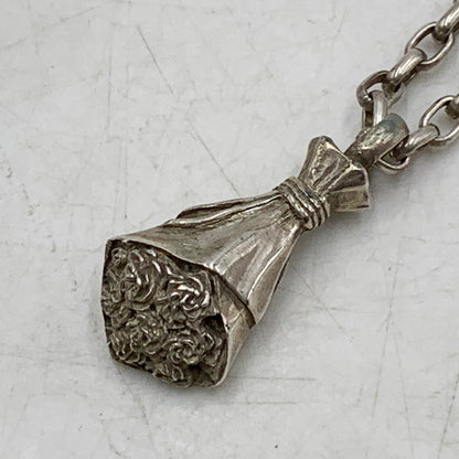 【中古品】【メンズ/レディース】 DRESS HIPPY ドレスヒッピー BOUQUET SILVER TOP NECKLACE ブーケシルバートップネックレス アクセサリー 小物 192-250825-ma-08-izu カラー：シルバー 万代Net店