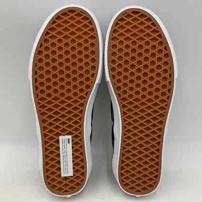 【中古美品】【メンズ】 VANS バンズ VN0A5FCAY28 SKATE SLIP-ON スケート スリッポン 靴 スニーカー シューズ 162-250829-ma-09-izu サイズ：27.5cm カラー：BLACK/WHITE 万代Net店
