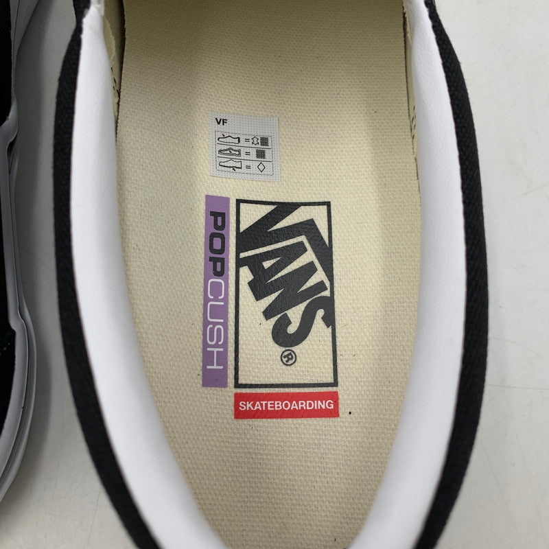 【中古美品】【メンズ】 VANS バンズ VN0A5FCAY28 SKATE SLIP-ON スケート スリッポン 靴 スニーカー シューズ 162-250829-ma-09-izu サイズ：27.5cm カラー：BLACK/WHITE 万代Net店