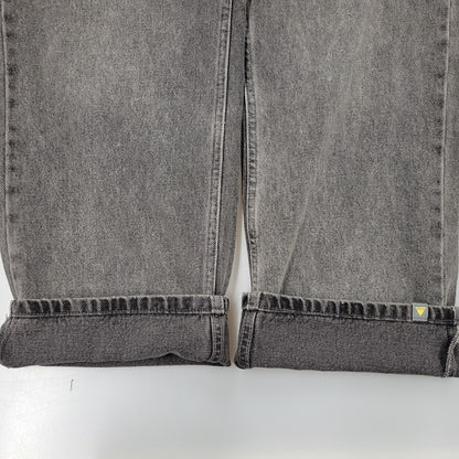 【中古品】【メンズ】 Levi's リーバイス SILVER TAB A7488-0014 LOOSE BLACK DENIM PANTS ルーズ デニム パンツ ワイド ボトムス ジーパン 157-250831-rk-07-izu サイズ：34×30 カラー：ブラック 万代Net店