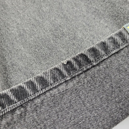 【中古品】【メンズ】 Levi's リーバイス SILVER TAB A7488-0014 LOOSE BLACK DENIM PANTS ルーズ デニム パンツ ワイド ボトムス ジーパン 157-250831-rk-07-izu サイズ：34×30 カラー：ブラック 万代Net店