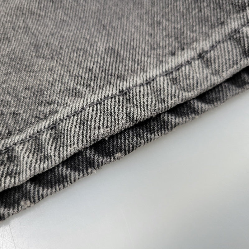 【中古品】【メンズ】 Levi's リーバイス SILVER TAB A7488-0014 LOOSE BLACK DENIM PANTS ルーズ デニム パンツ ワイド ボトムス ジーパン 157-250831-rk-07-izu サイズ：34×30 カラー：ブラック 万代Net店