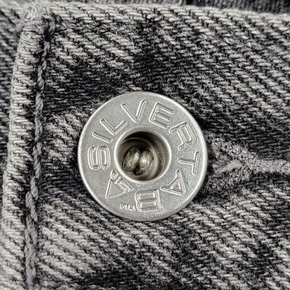 【中古品】【メンズ】 Levi's リーバイス SILVER TAB A7488-0014 LOOSE BLACK DENIM PANTS ルーズ デニム パンツ ワイド ボトムス ジーパン 157-250831-rk-07-izu サイズ：34×30 カラー：ブラック 万代Net店