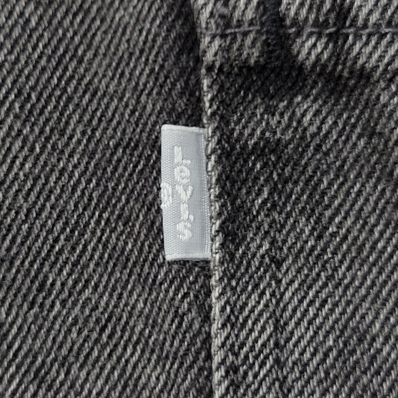 【中古品】【メンズ】 Levi's リーバイス SILVER TAB A7488-0014 LOOSE BLACK DENIM PANTS ルーズ デニム パンツ ワイド ボトムス ジーパン 157-250831-rk-07-izu サイズ：34×30 カラー：ブラック 万代Net店