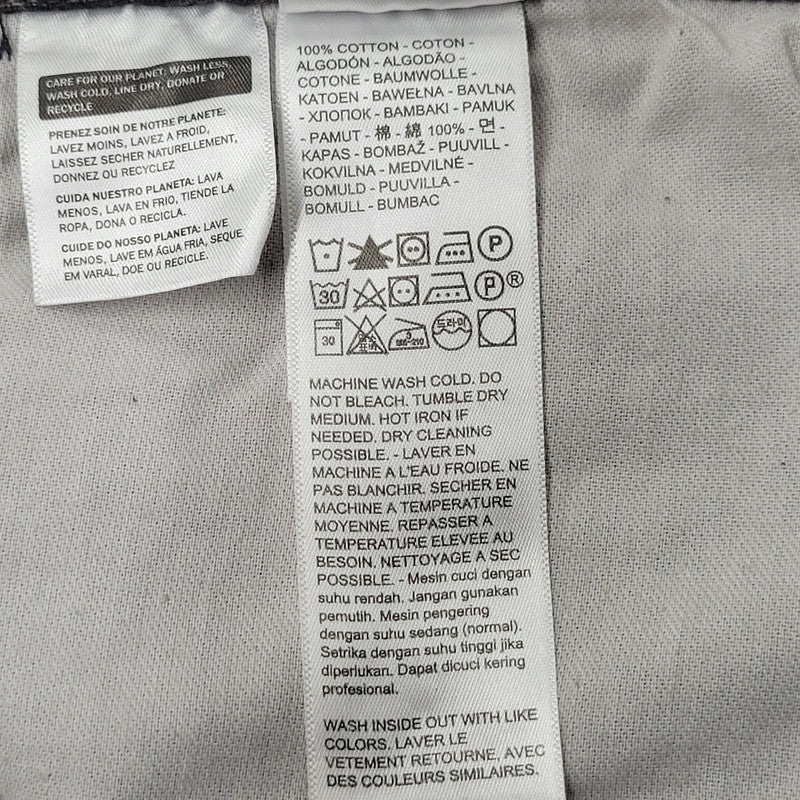 【中古品】【メンズ】 Levi's リーバイス SILVER TAB A7488-0014 LOOSE BLACK DENIM PANTS ルーズ デニム パンツ ワイド ボトムス ジーパン 157-250831-rk-07-izu サイズ：34×30 カラー：ブラック 万代Net店