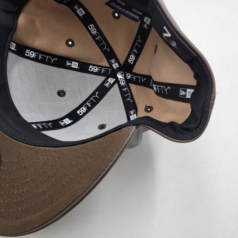 【中古品】【メンズ/レディース】 NEW ERA ニューエラ 59FIFTY LOW PROFILE SAN DIEGO PADRES BB CAP サンディエゴ パドレス ベースボールキャップ 帽子 185-250901-as-37-izu サイズ：7 3/8（58.7cm） カラー：ブラウン系 万代Net店