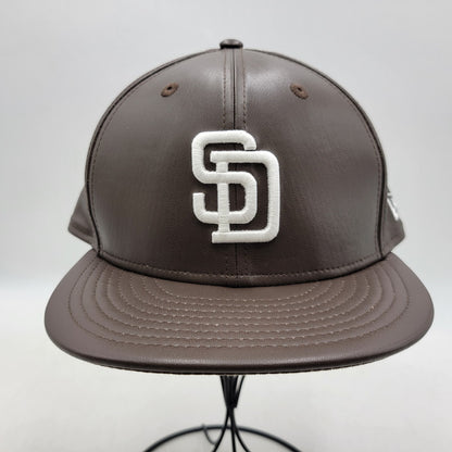 【中古品】【メンズ/レディース】 NEW ERA ニューエラ 59FIFTY LOW PROFILE SAN DIEGO PADRES BB CAP サンディエゴ パドレス ベースボールキャップ 帽子 185-250901-as-37-izu サイズ：7 3/8（58.7cm） カラー：ブラウン系 万代Net店