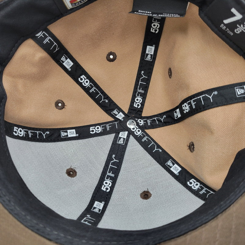 【中古品】【メンズ/レディース】 NEW ERA ニューエラ 59FIFTY LOW PROFILE SAN DIEGO PADRES BB CAP サンディエゴ パドレス ベースボールキャップ 帽子 185-250901-as-37-izu サイズ：7 3/8（58.7cm） カラー：ブラウン系 万代Net店