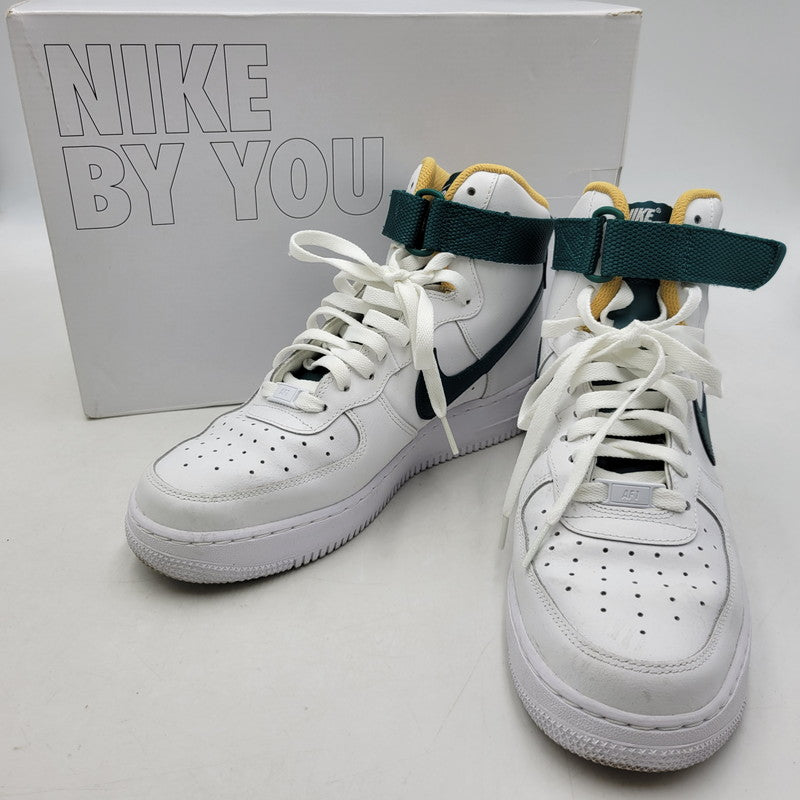 【中古品】【メンズ】 NIKE ナイキ AIR FORCE 1 HIGH BY YOU AQ3771-994 エアフォース 1 ハイ バイユー スニーカー シューズ 靴 160-250901-as-03-izu サイズ：27cm カラー：ホワイト系 万代Net店