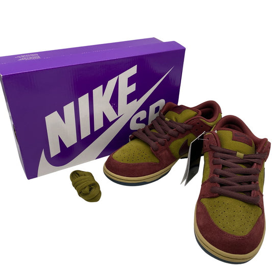 【中古美品】【メンズ】 NIKE SB ナイキエスビー HQ1625-600 DUNK LOW PRO ダンク ロー プロ 靴 スニーカー シューズ 160-250825-ma-15-izu サイズ：26.5cm カラー：DARK TEAM RED AND OLIVE FLAK 万代Net店