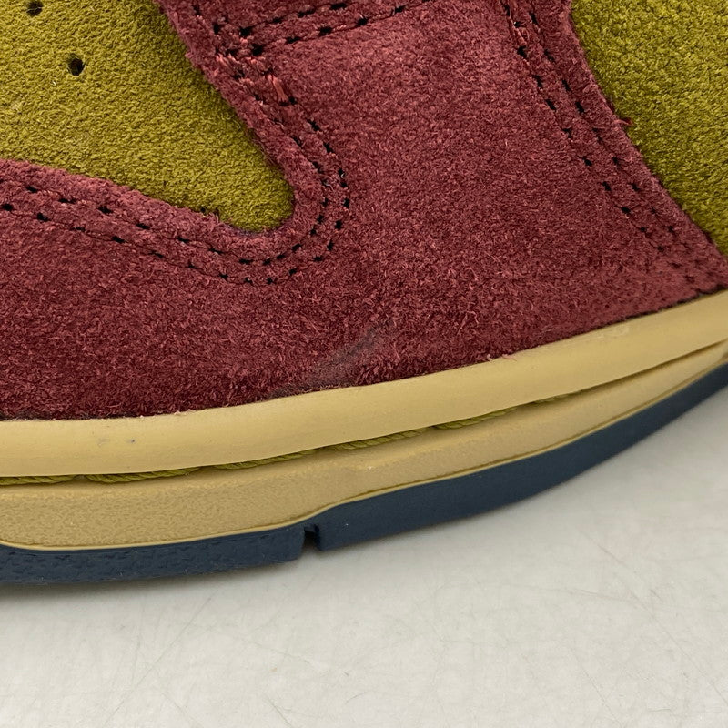 【中古美品】【メンズ】 NIKE SB ナイキエスビー HQ1625-600 DUNK LOW PRO ダンク ロー プロ 靴 スニーカー シューズ 160-250825-ma-15-izu サイズ：26.5cm カラー：DARK TEAM RED AND OLIVE FLAK 万代Net店