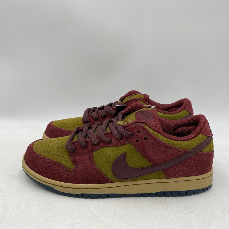 【中古美品】【メンズ】 NIKE SB ナイキエスビー HQ1625-600 DUNK LOW PRO ダンク ロー プロ 靴 スニーカー シューズ 160-250825-ma-15-izu サイズ：26.5cm カラー：DARK TEAM RED AND OLIVE FLAK 万代Net店