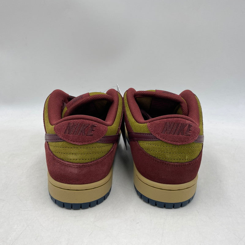 【中古美品】【メンズ】 NIKE SB ナイキエスビー HQ1625-600 DUNK LOW PRO ダンク ロー プロ 靴 スニーカー シューズ 160-250825-ma-15-izu サイズ：26.5cm カラー：DARK TEAM RED AND OLIVE FLAK 万代Net店