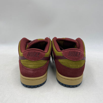 【中古美品】【メンズ】 NIKE SB ナイキエスビー HQ1625-600 DUNK LOW PRO ダンク ロー プロ 靴 スニーカー シューズ 160-250825-ma-15-izu サイズ：26.5cm カラー：DARK TEAM RED AND OLIVE FLAK 万代Net店